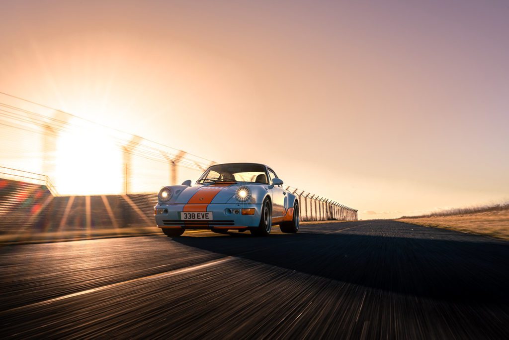 Electric Porsche 911 Signature Gulf Edition