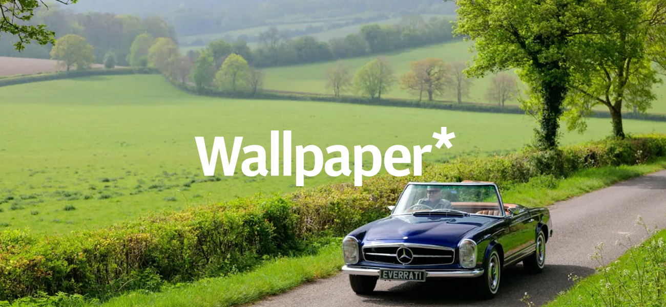 An all-electric 1960s Mercedes-Benz SL, perfect for swift, silent classic cruising