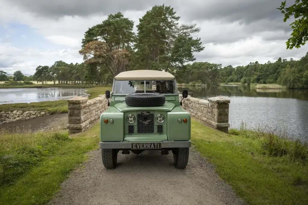 Skibo Castle x Everrati Landrover